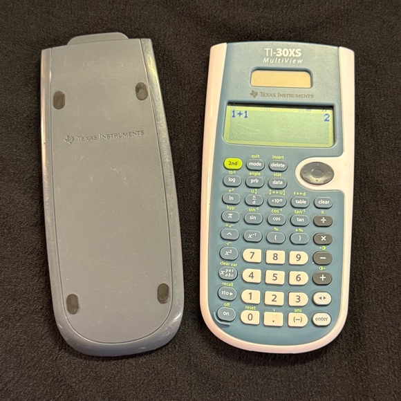Texas Instruments TI-30XS MultiView Calculator - Gray and Blue - Picture 1 of 10